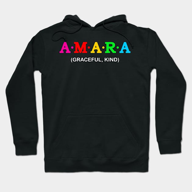 Amara - graceful, kind. Hoodie by Koolstudio